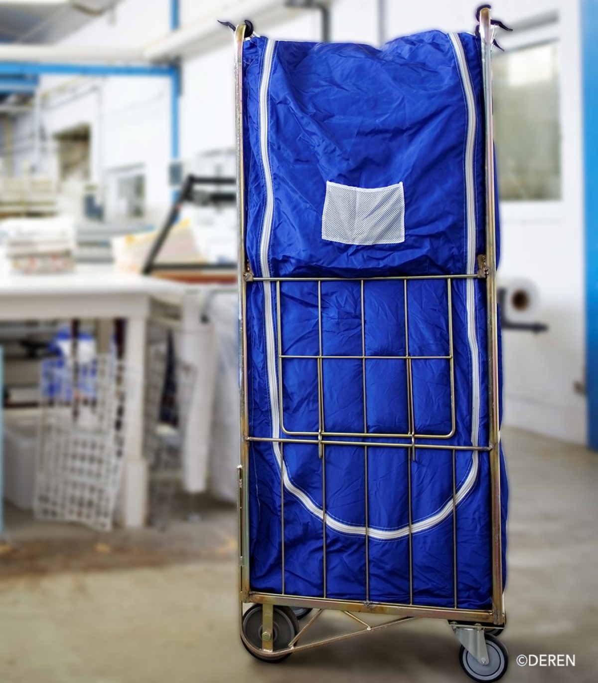 Housse de cabri en 100% polyester pour transporter du linge